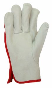 Paire de Gants de maîtrise confort Cuir fleur de vachette Dos toile